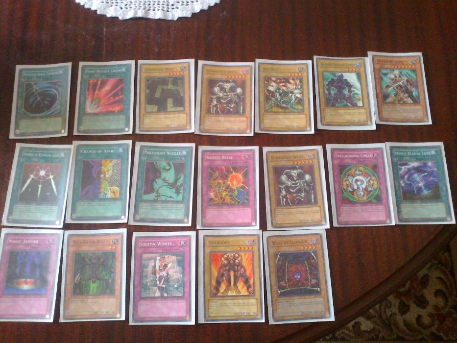 Cartas Yu gi oh Vintage