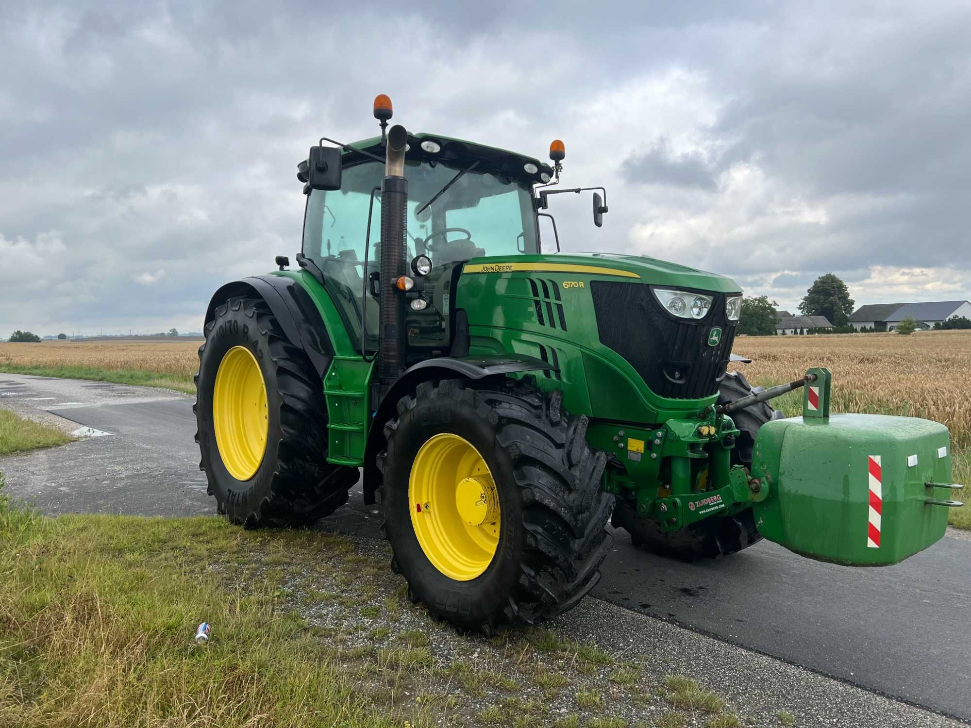 Ciągnik John Deere 6170 R z Niemiec