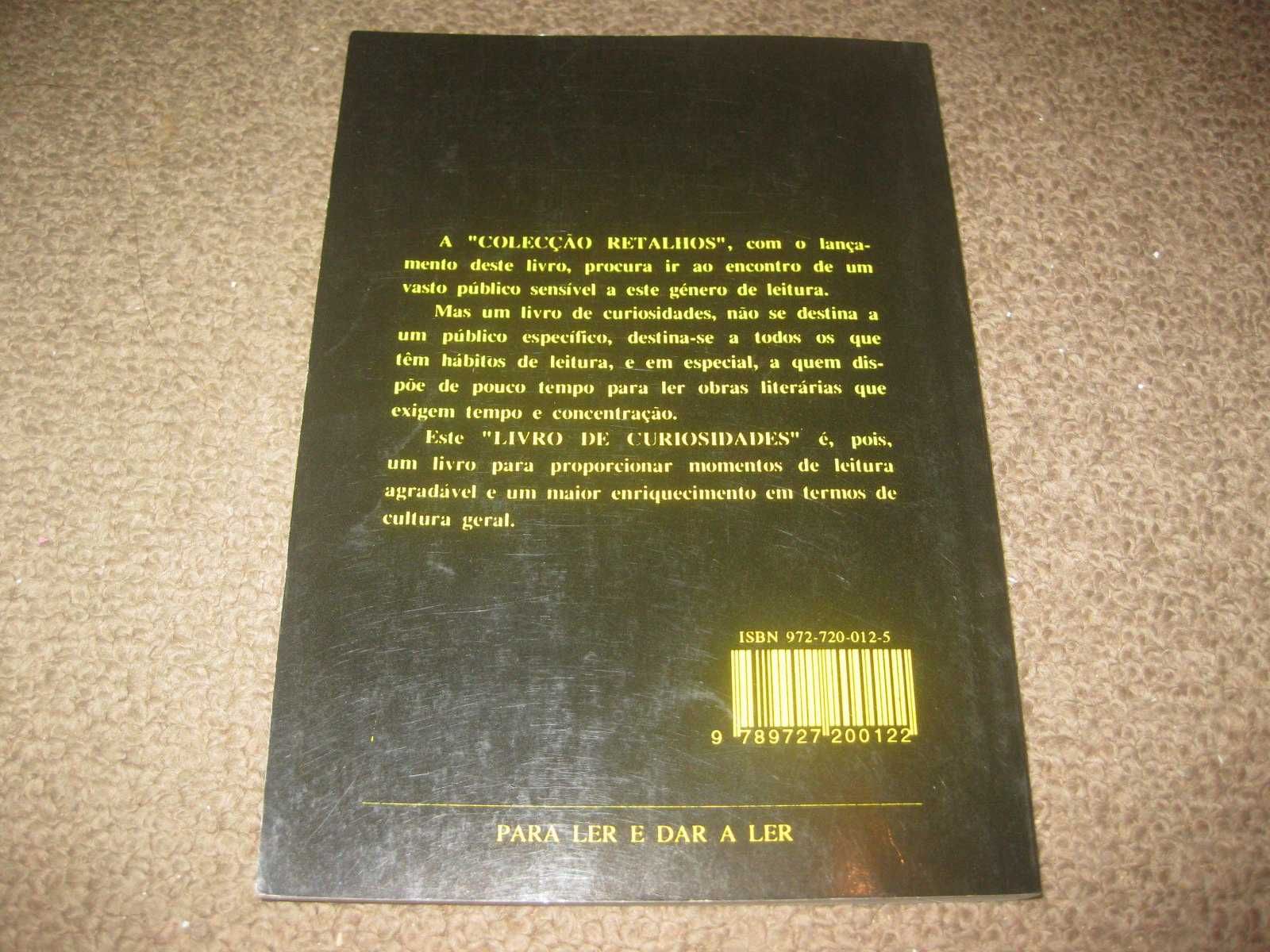 Livro "Livro de Curiosidades" de Nunes dos Santos