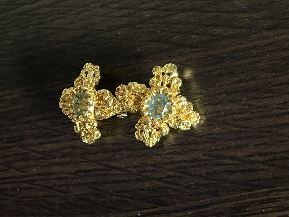 Клипсы Christian LaCroix Made in France.