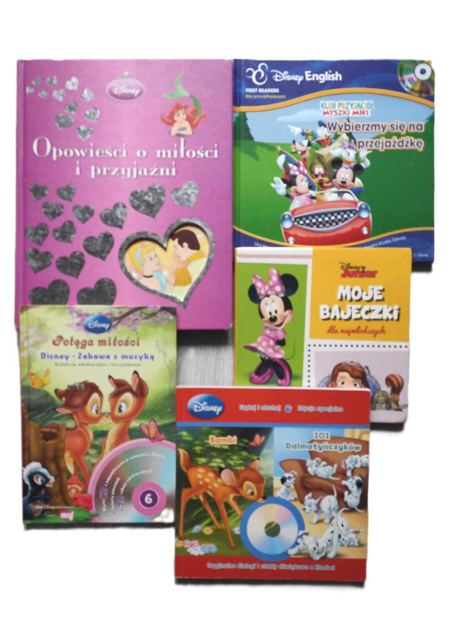 Disney Zestaw książek dla dziewczynki