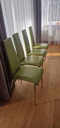 Krzesła skórzane firmy KLER