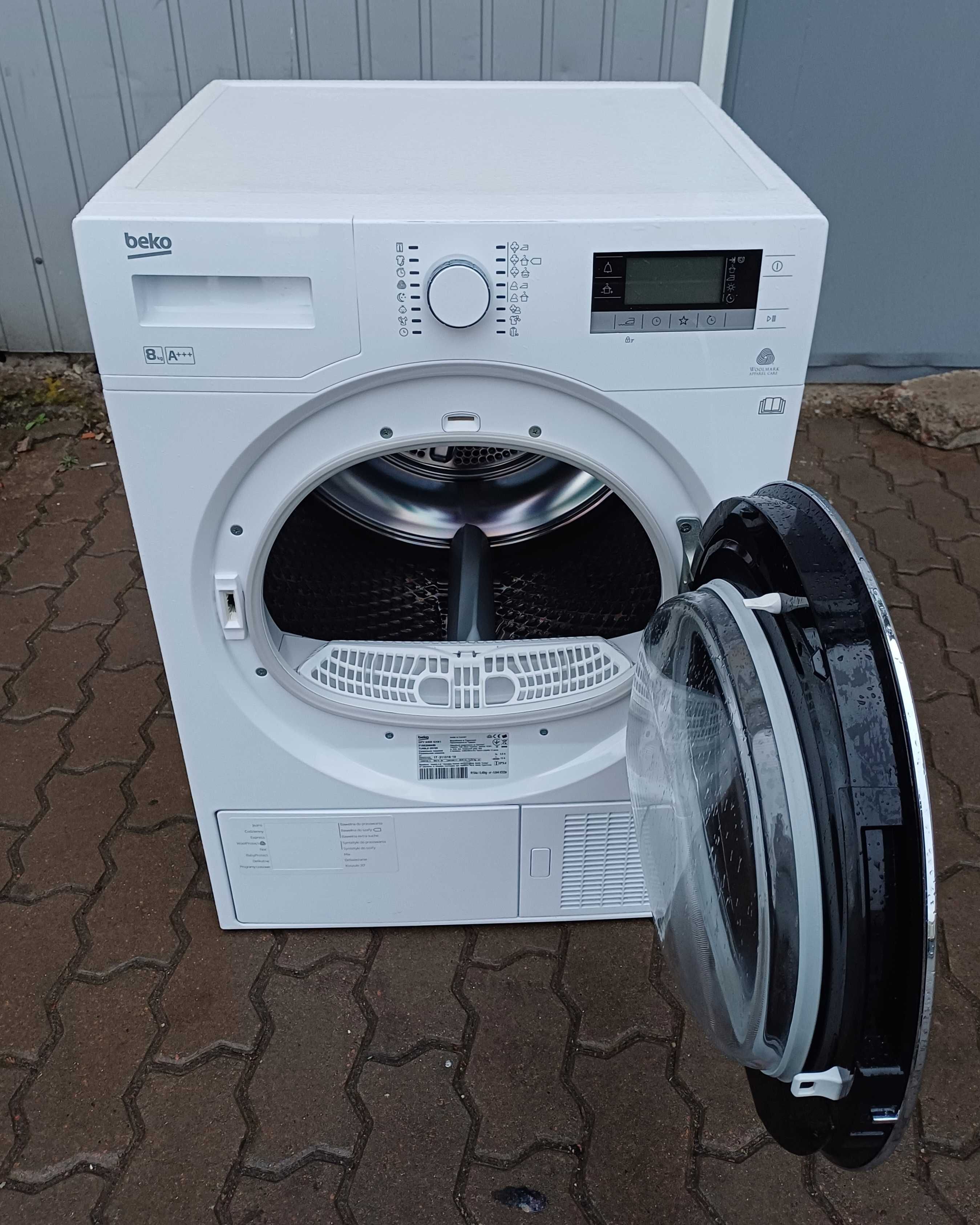 Сушильна машина на 8кг з тепловим насосом Беко Beko DPY 8506 GXB1 б/в