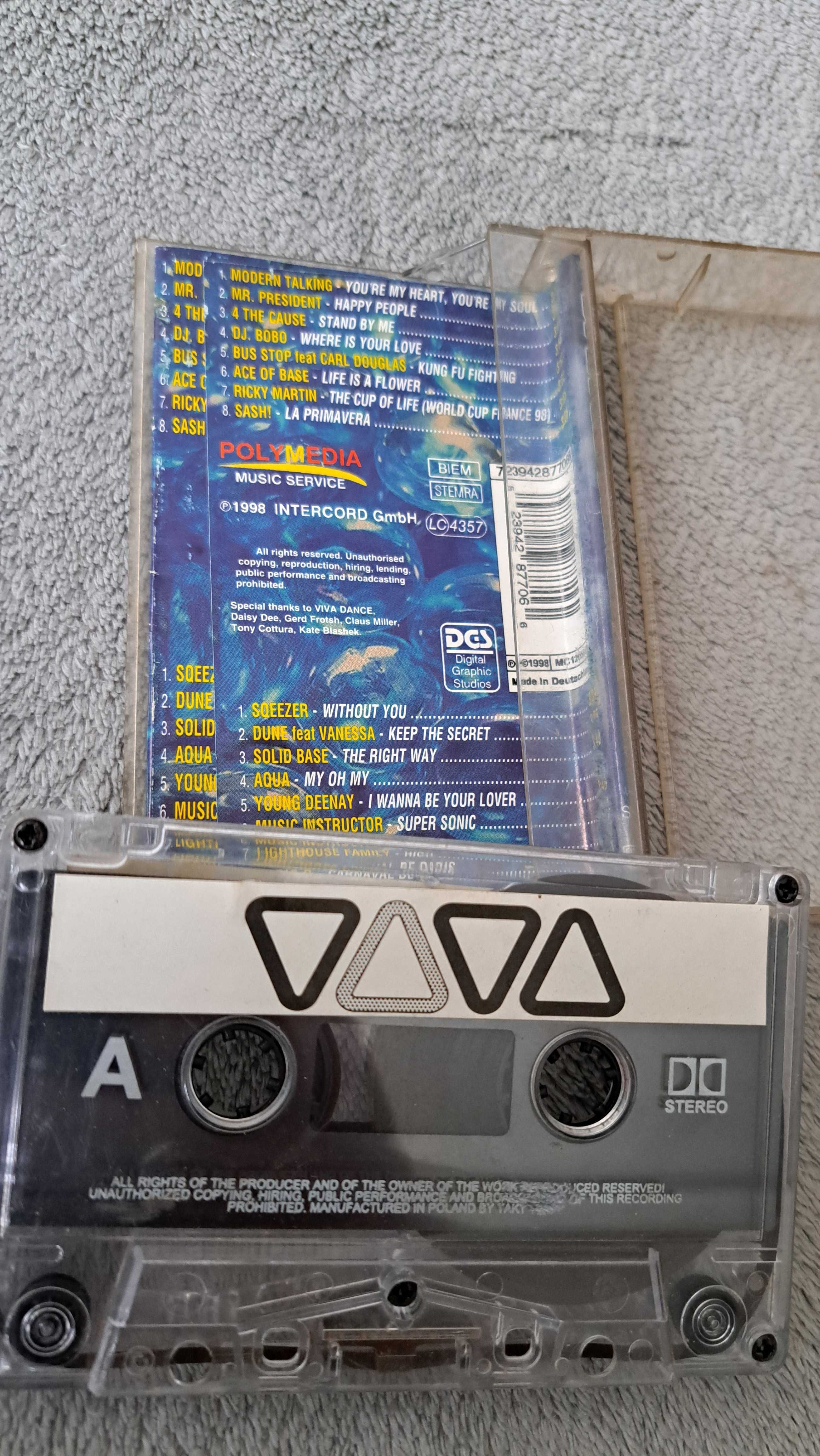 Viva Dance Sensation kaseta magnetofonowa