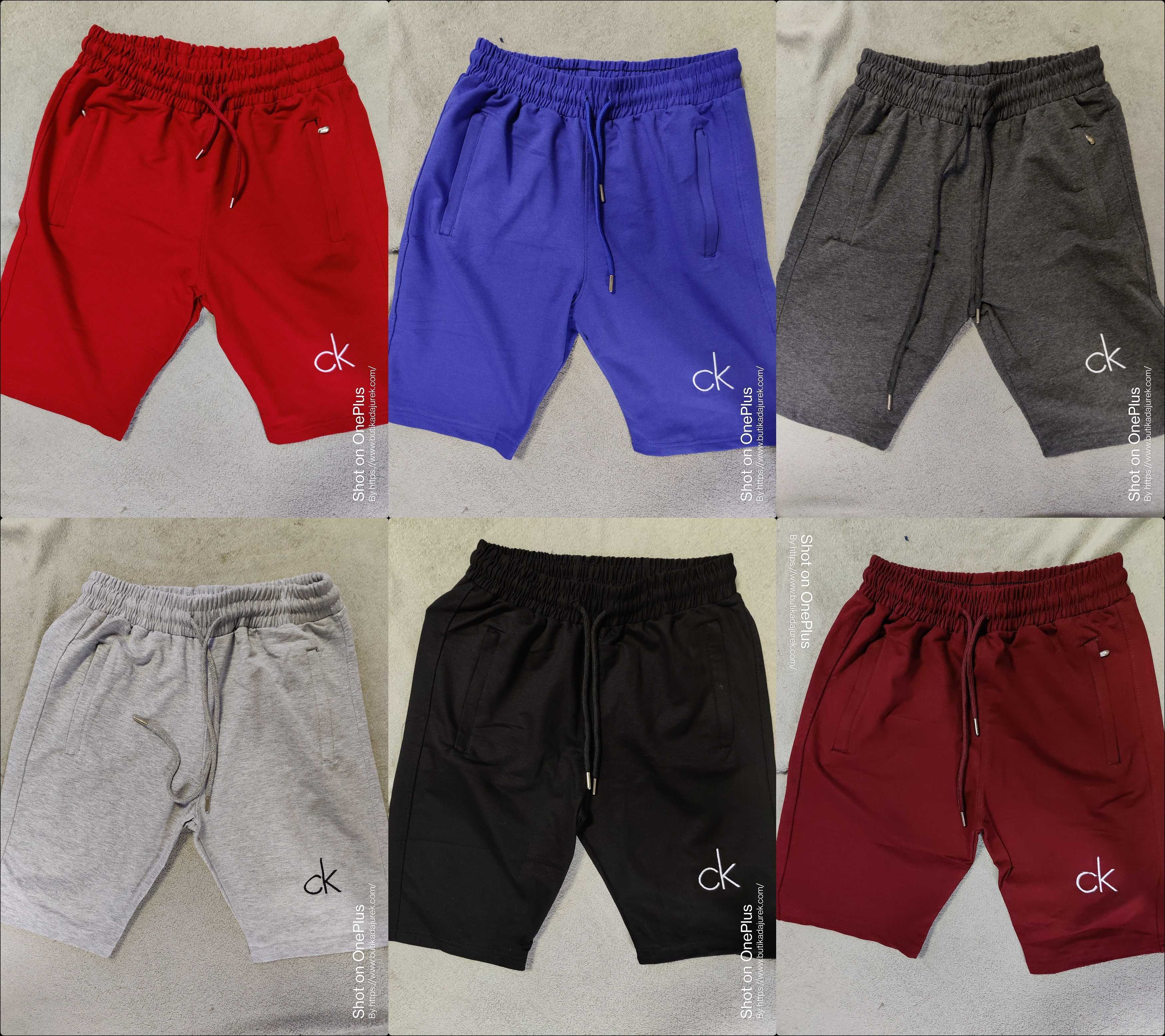 Spodnie krótkie męskie Calvin Klein bawełna szorty