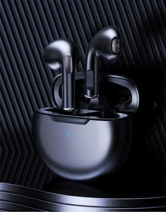 Słuchawki bezprzewodowe Air Pro 6 TWS czarne Bluetooth