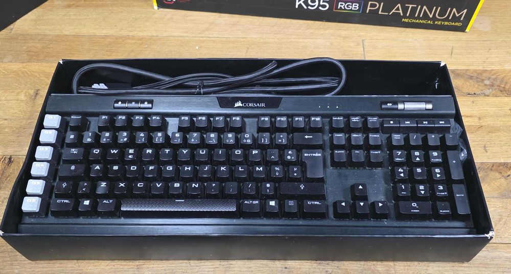 Klawiatura mechaniczna K95 RGB Platinum XT Speed
