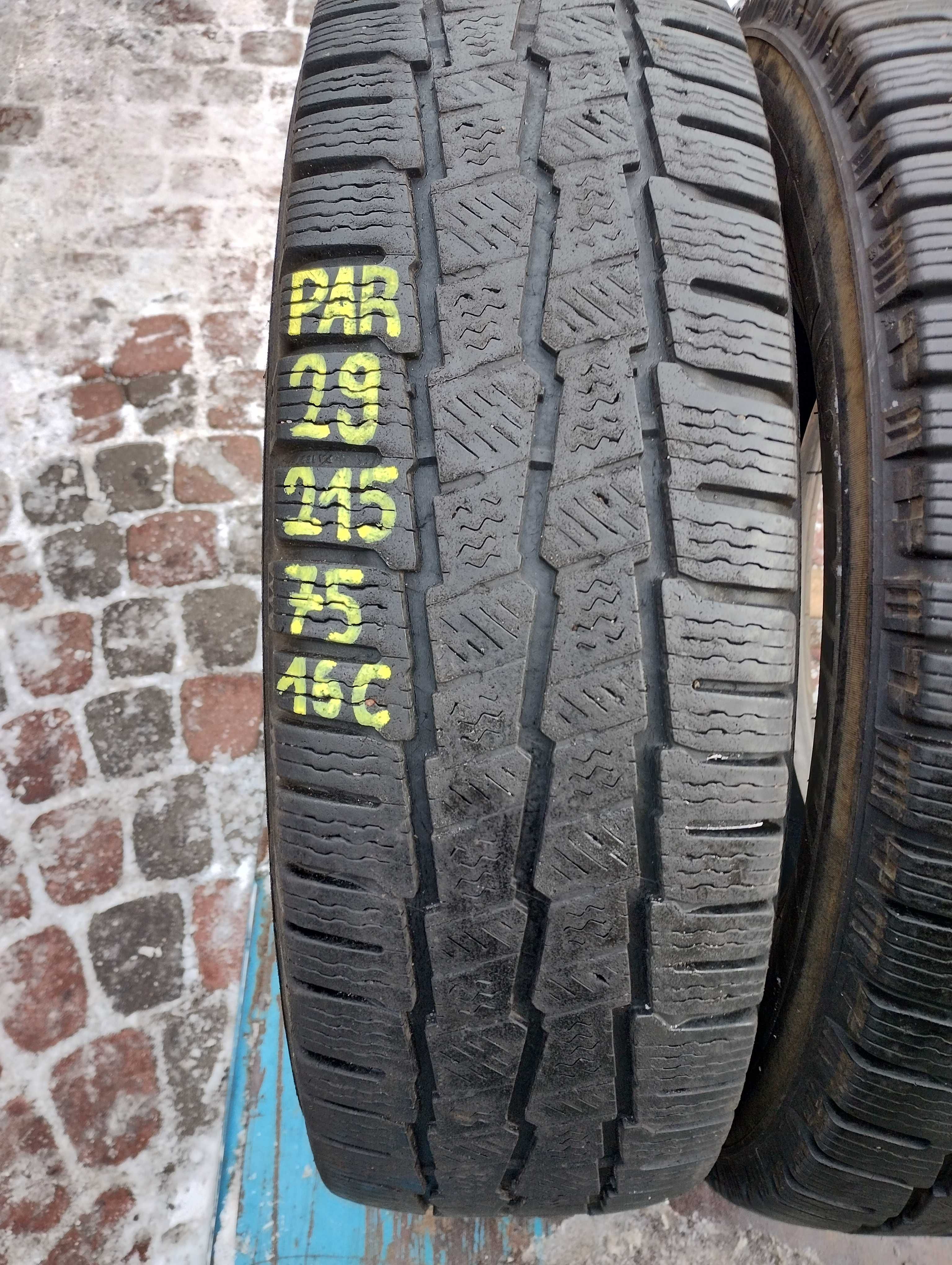 2x Opony zimowe Michelin Agilis Alpin 215/75/16C 116/114R PAR29