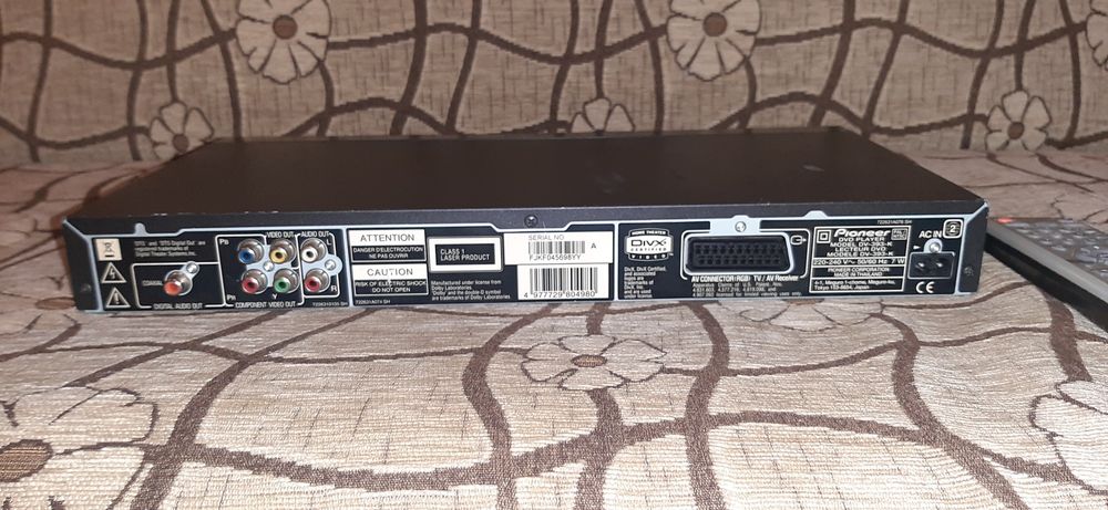 Dvd pioneer dv 393 k