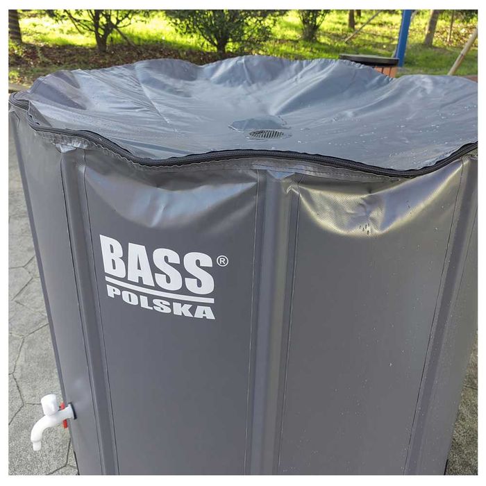 BASS POLSKA Składany Zbiornik Na Deszczówkę Wodę Beczka 390l BH79997