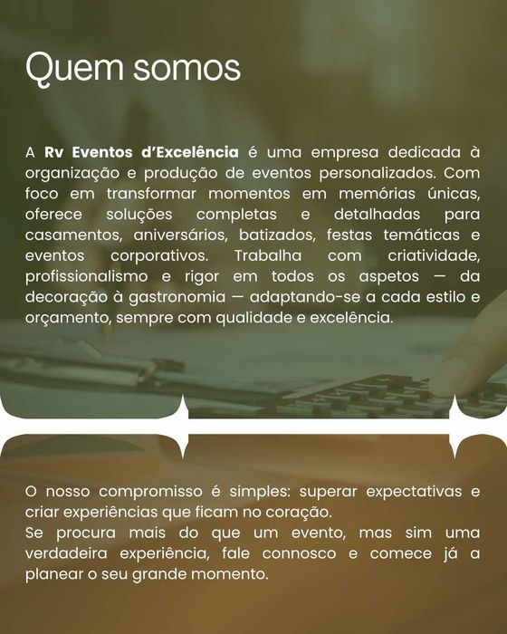 RV Eventos d'Excelência | Organização de Eventos