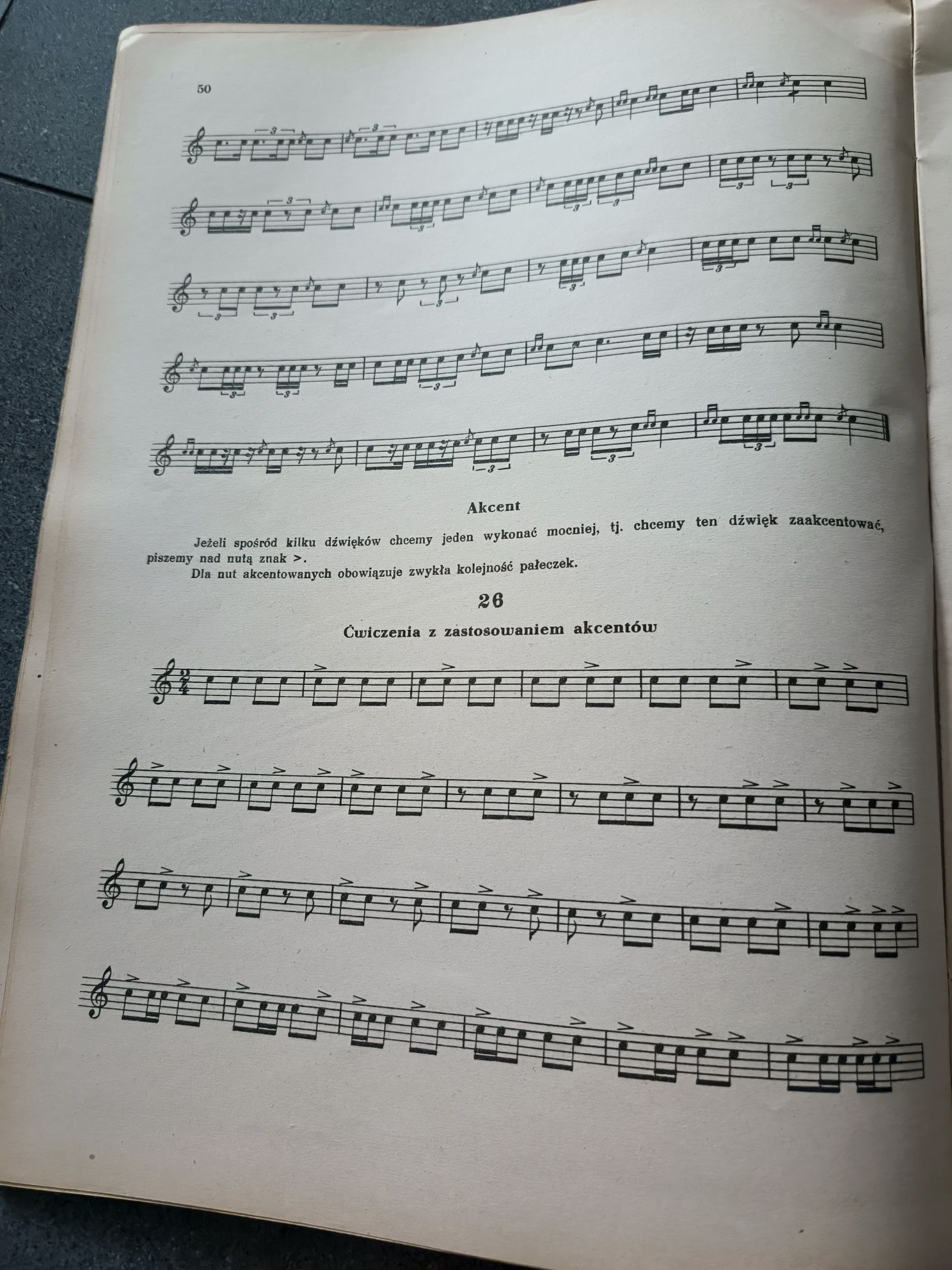 1950 Szkoła na instrumenty perkusyjne
Józef Stojko Nuty