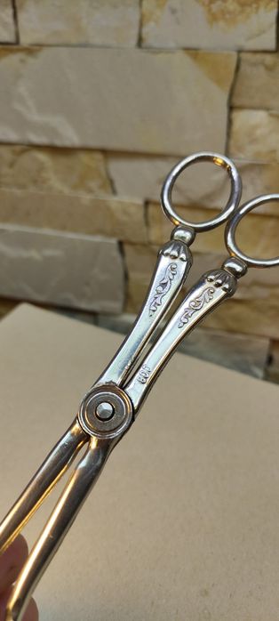 800 проба. Срібло щипці для торта