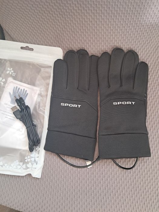 Перчатки з підігрівом від павербанку рукавиці теплі зимові до -30