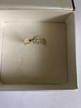 Zloty pierscionek z brylantem 0,51 ct