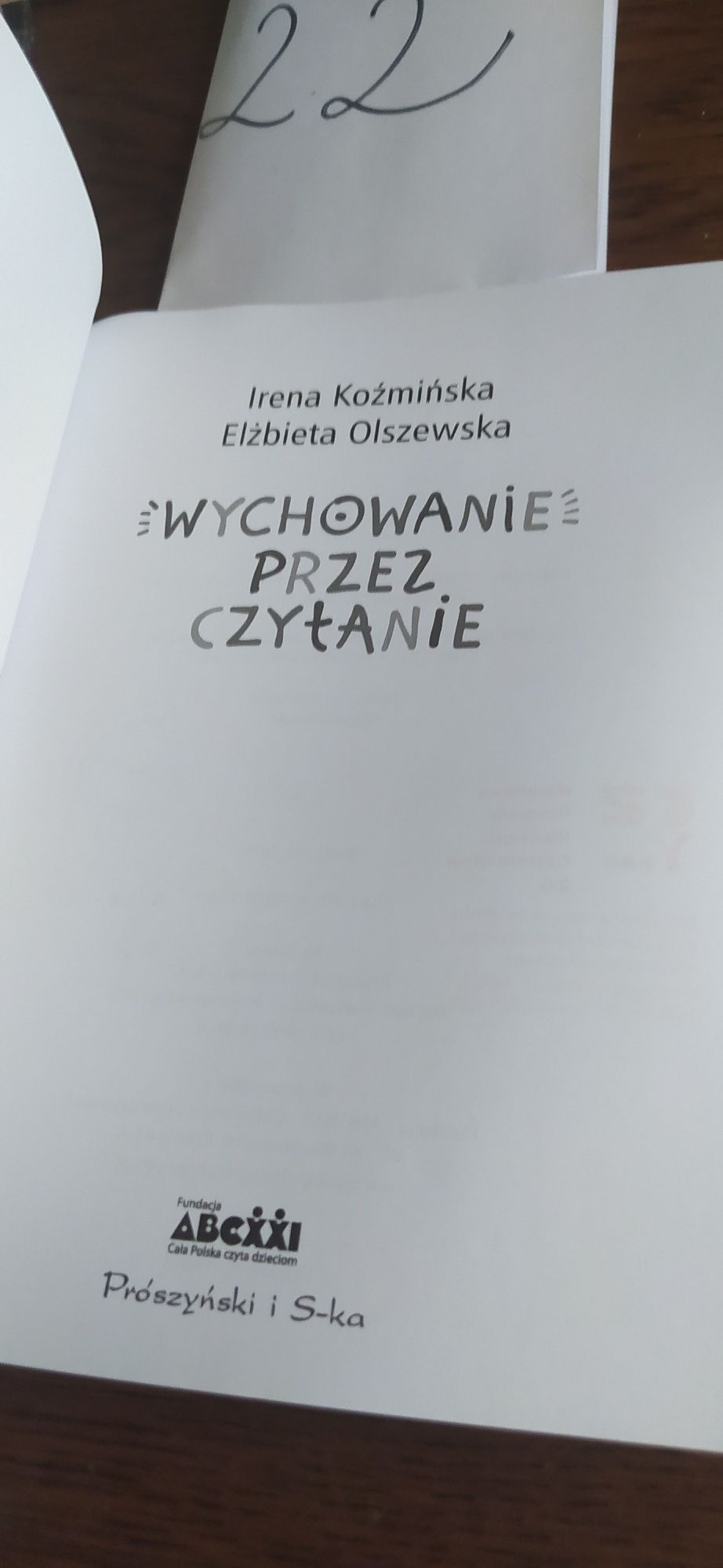 Wychowanie Przez Czytanie Irena Koźmińska