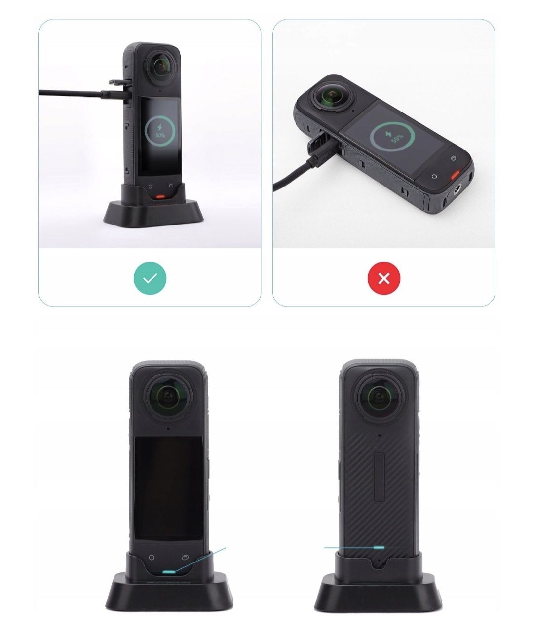 Podstawka do kamery insta 360x4