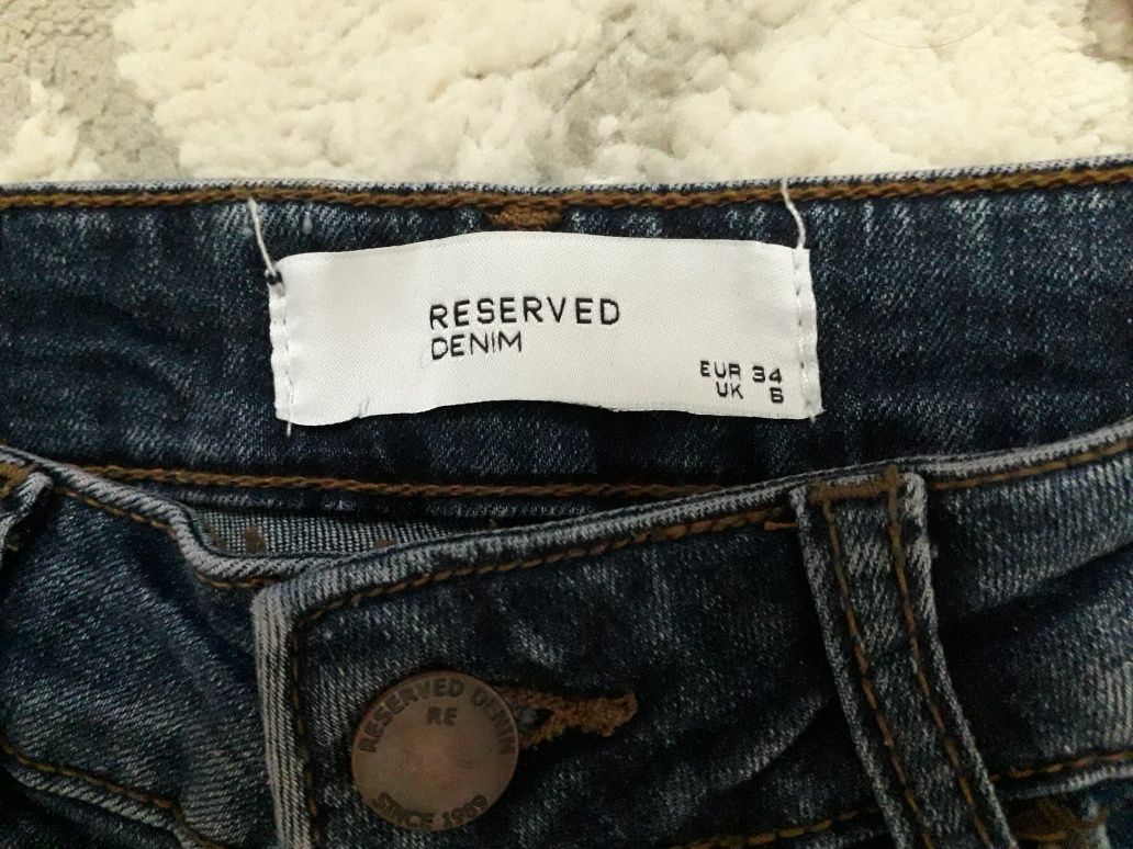 Szorty denim Reserved damskie roz.34