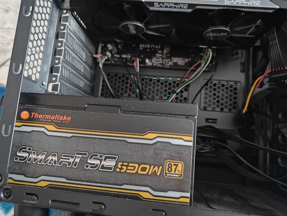 Komputer do gier Intel Core i7 4790K 8GB 250GB 1TB Gamingowy DVD