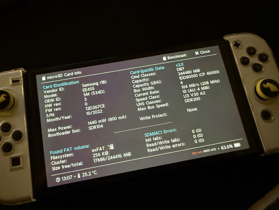 Nintendo switch oled cfw