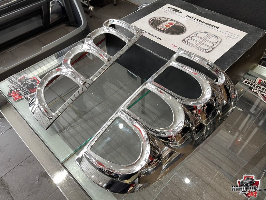 Nakładki Ochronne, chrom Toyota Hilux, Zestaw!!