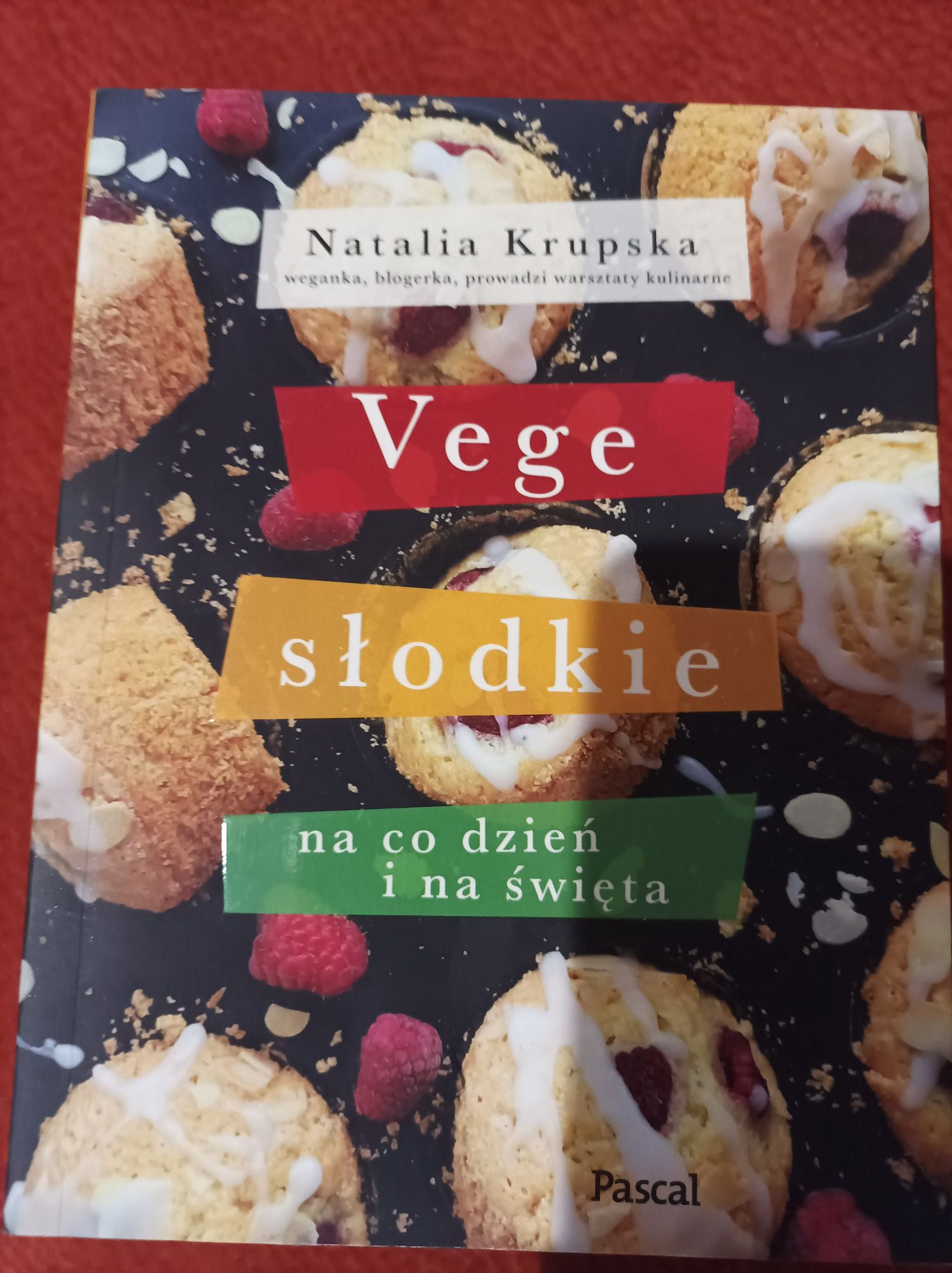 Książka kucharska vege słodkie Natalia Krupska