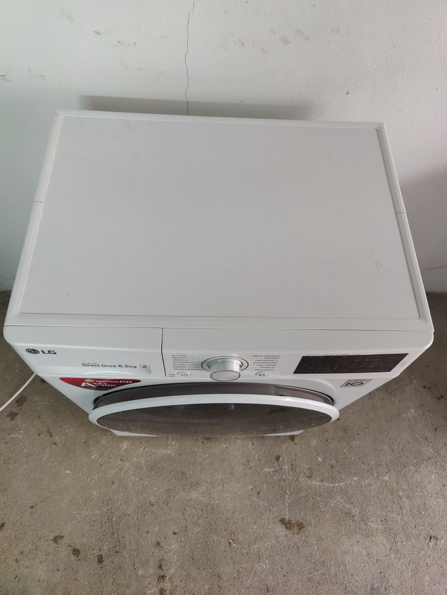 Pralka LG 6.5kg A+++ cichutka slim wąska 45cm