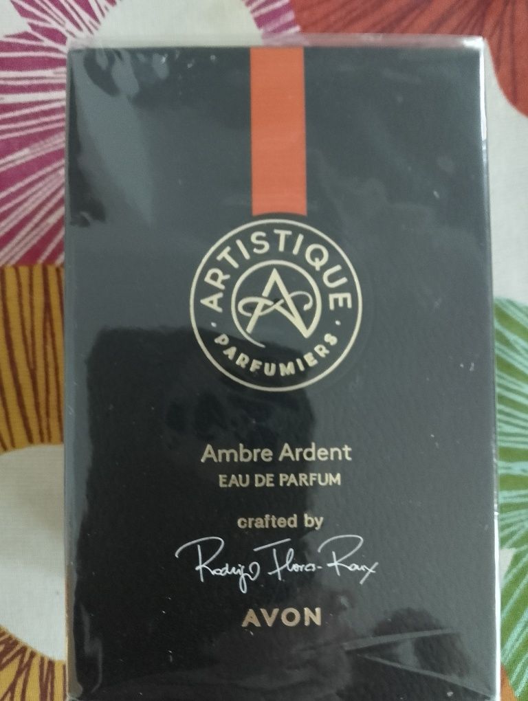 Artisitique Ambrę Ardent 50 ml UNIKAT z Avon - szczegóły w opisie