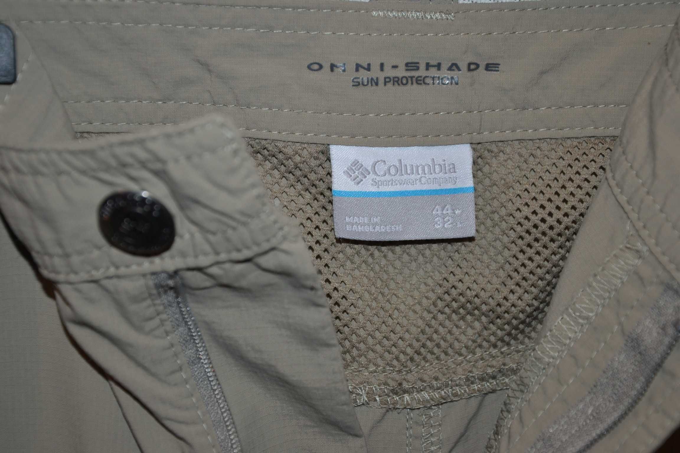 COLUMBIA Spodnie Spodenki 2 w 1 Męskie Trekkingowe W44 L32 Jak Nowe