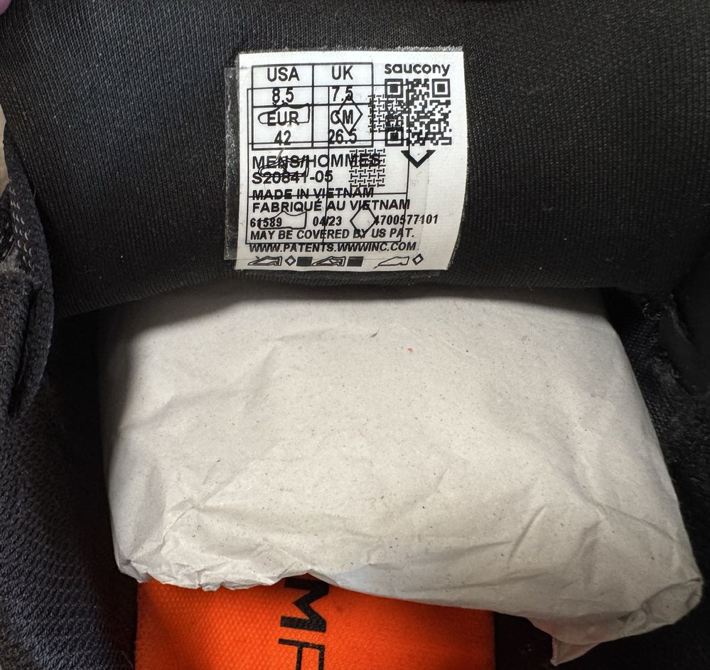 Кросівки Saucony Gortex