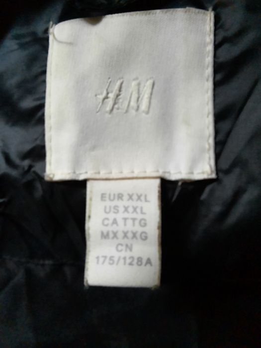 Пуховик жіночий  довгий H&M розмір xxl  батал