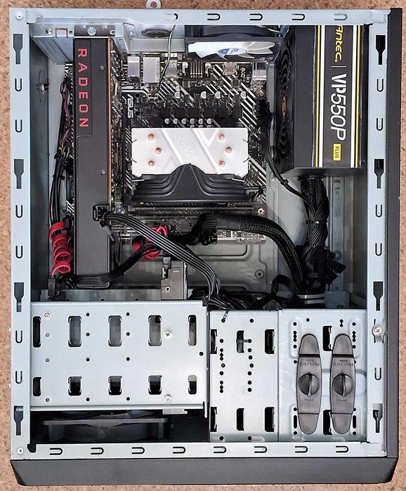 Ігровий ПК i5 11400f(6/12),ОЗУ16gb,БЖ550w,SSD256,HDD500,RX480-8gb