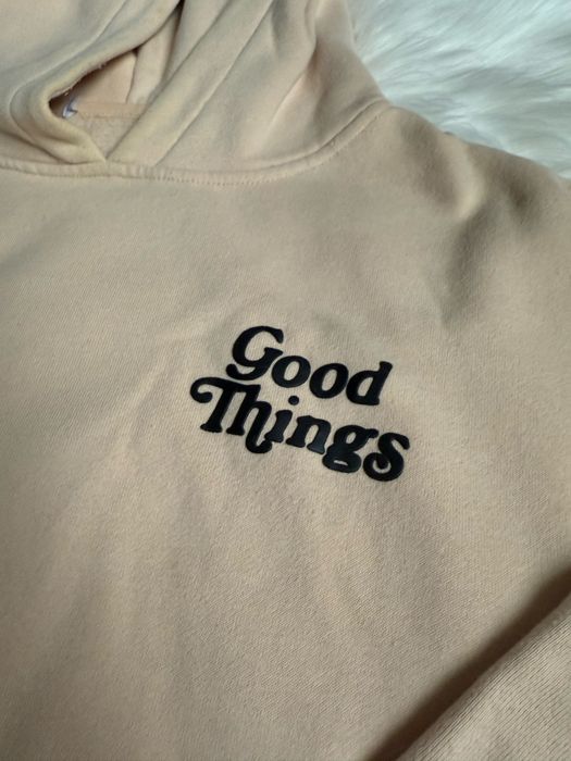 Худі/світшот/кофта кроп утеплена вкорочена