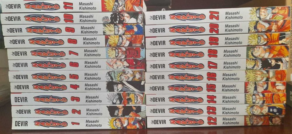 Livros Naruto 1 -18