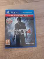 Gra Uncharted 4 na ps4. Kupiona rok temu, w bardzo dobrym stanie.