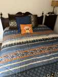 Cama casal antiga com colchao novo