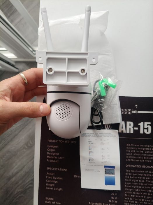 Камера відеоспостереження WiFi, водонепроникна