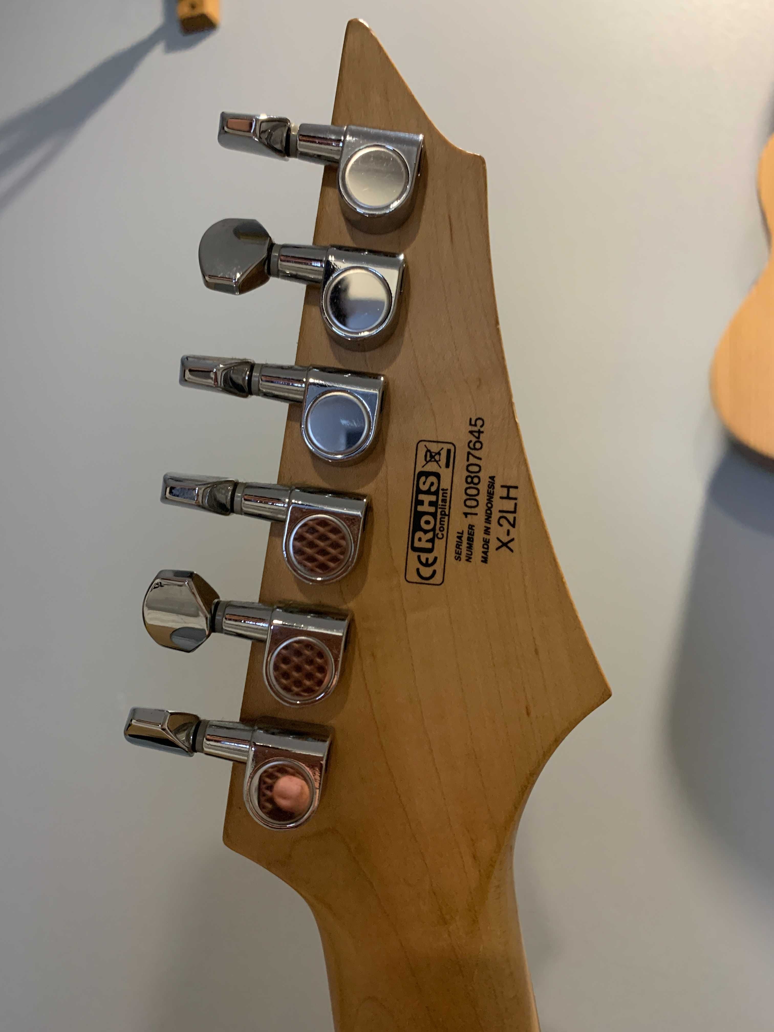 Guitarra Elétrica Canhoto/Esquerdino Cort X2-LH