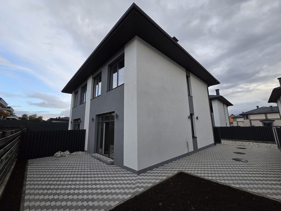 Дуплекс з цегли 102 м2 з газом с. Гатне поруч Теремки Озерний гай