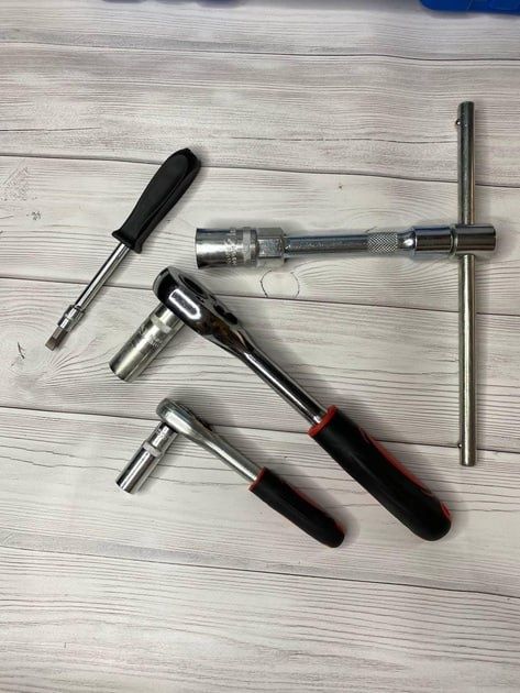 Набір ключів у кейсі 108 предметів Tools, набор торцевих головок