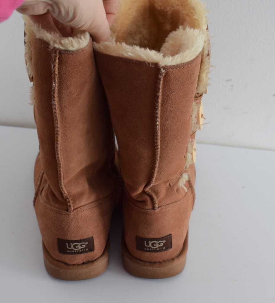 Ugg śniegowce kozaki kożuch skóra w 8 r. 39