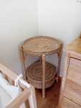 Mesa de apoio rattan Nova