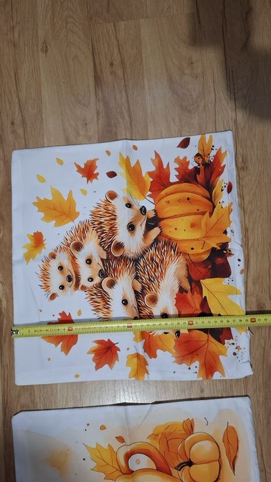 Poszewki 40x40  jesienne
