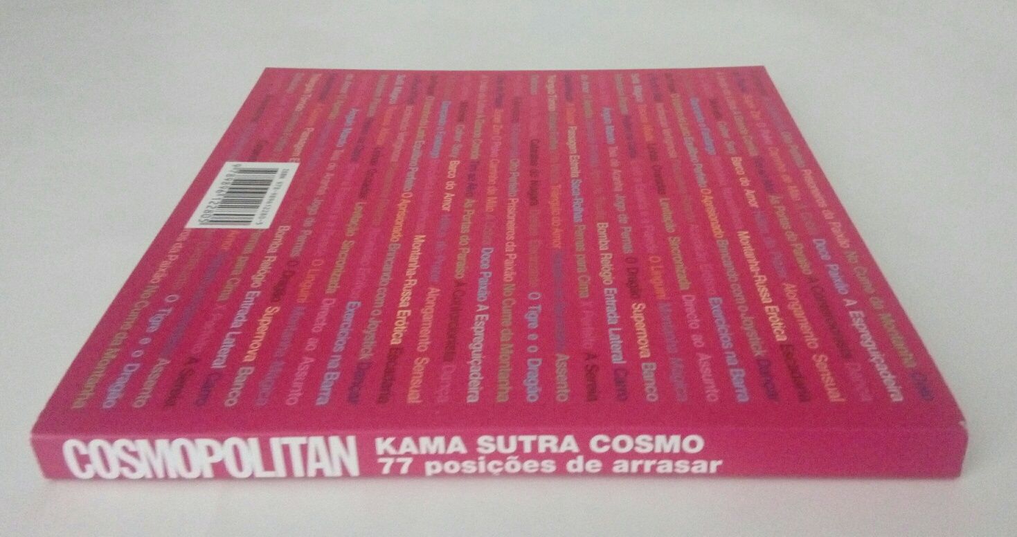 OFERTA DE NATAL Livro 'Kamasutra Cosmo - 77 posições de arrasar', NOVO