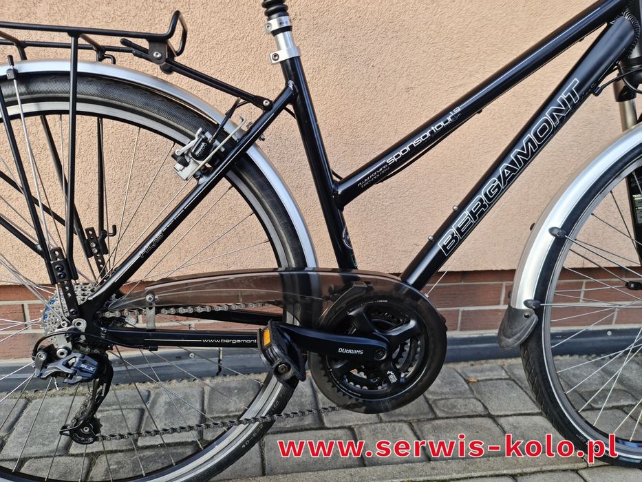 Rower damski damka BERGAMONT koła 28 SHIMANO SLX aluminium okazja