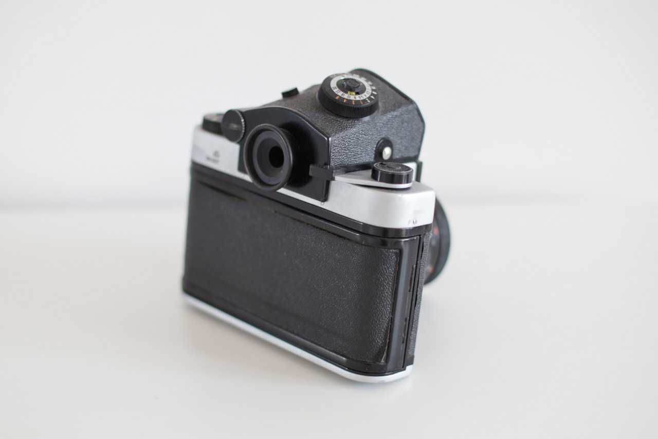 Kiev 60 + obiektyw 2.8/80 Carl Zeiss Jena Biometar