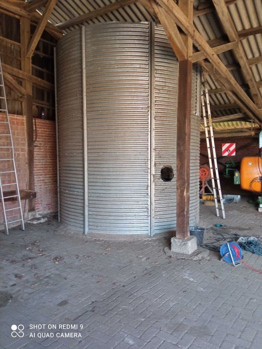 Silos zbozowy pod dach