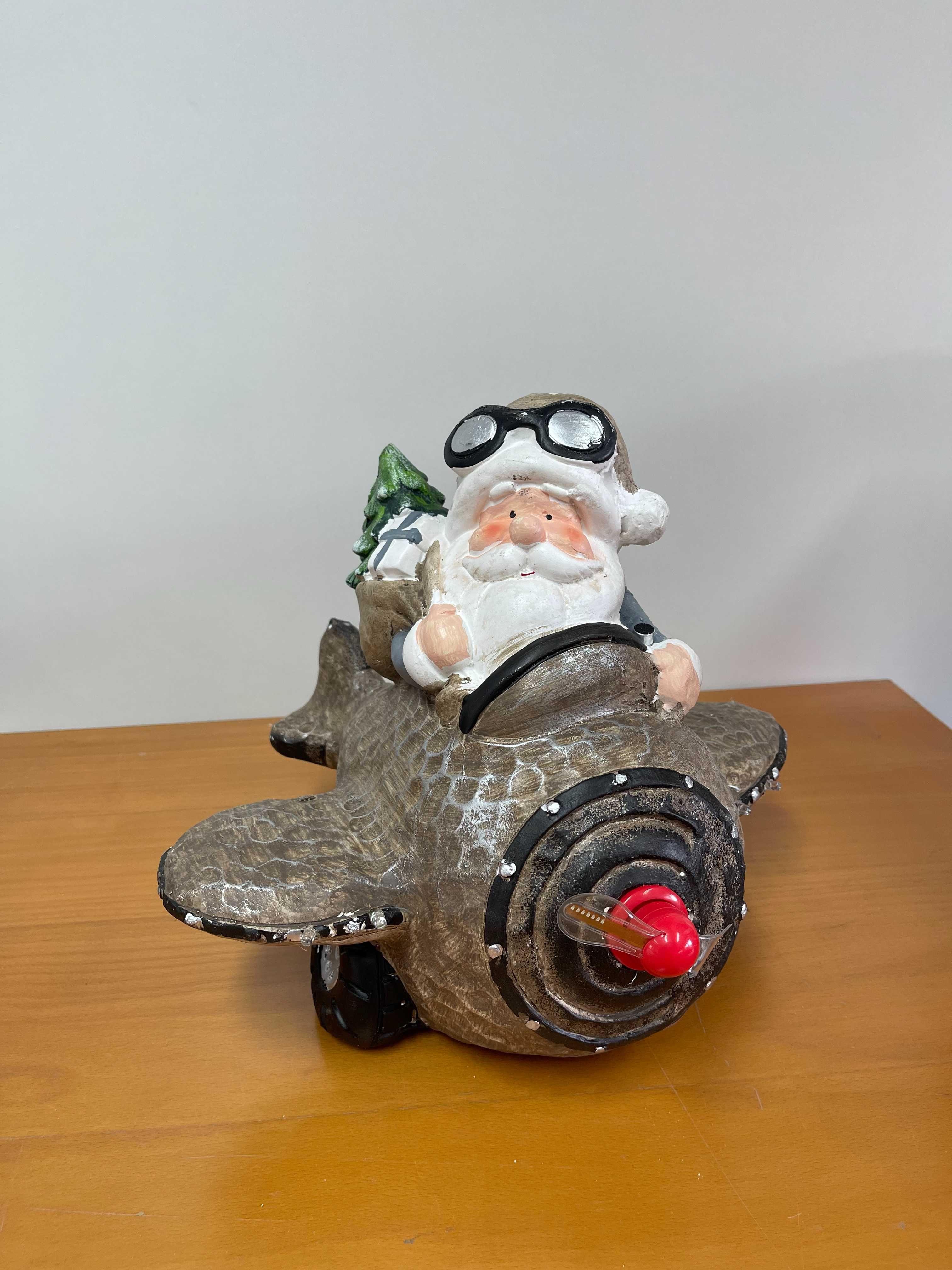 Ozdoba Świąteczna figurka "Crazy Santa" LED