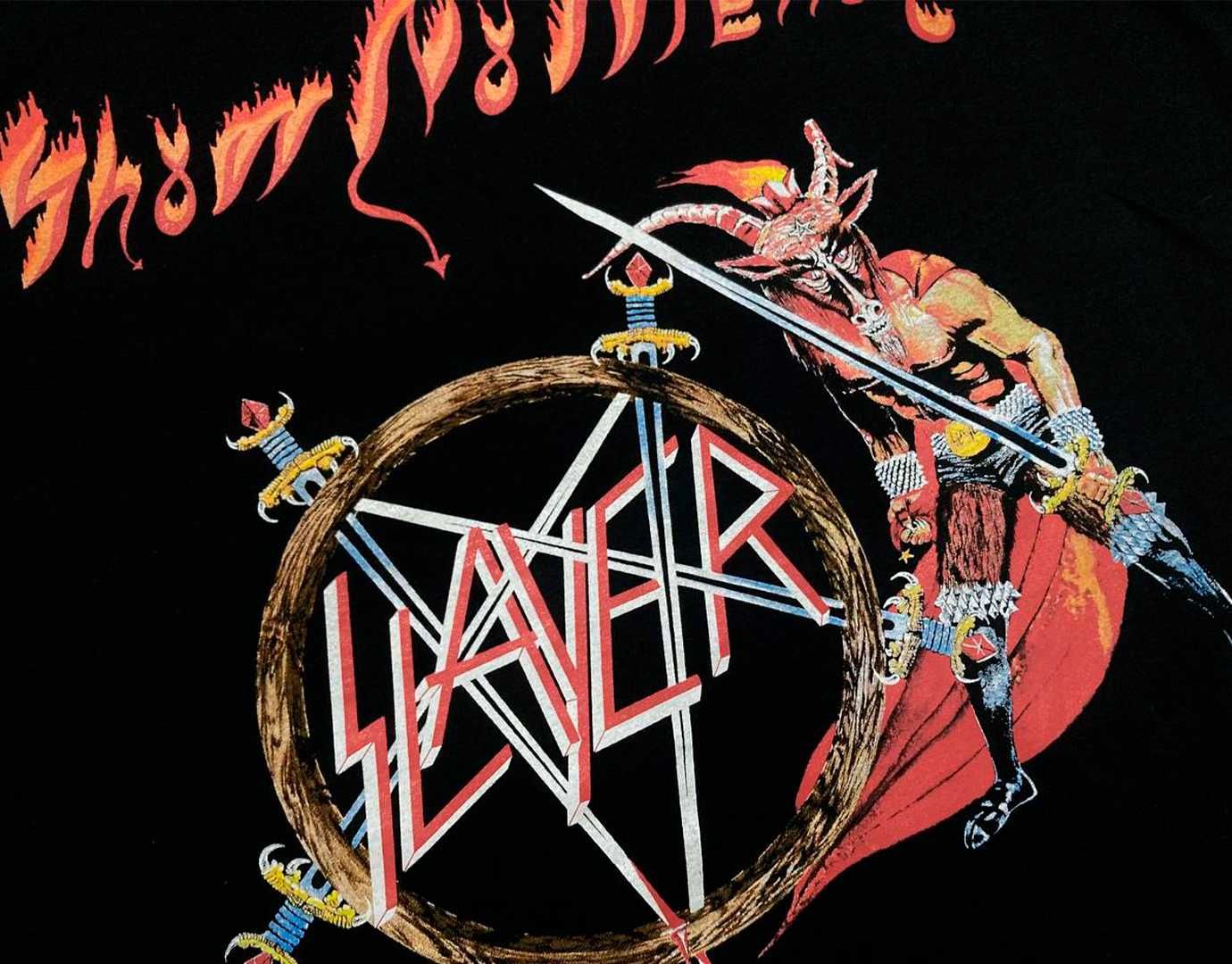 Футболка / мерч Slayer - Show no Mercy - S, M , L , XL , XXL