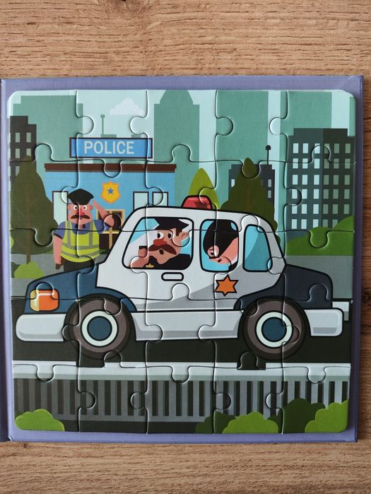 Puzzle magnetyczne 3w1 4+